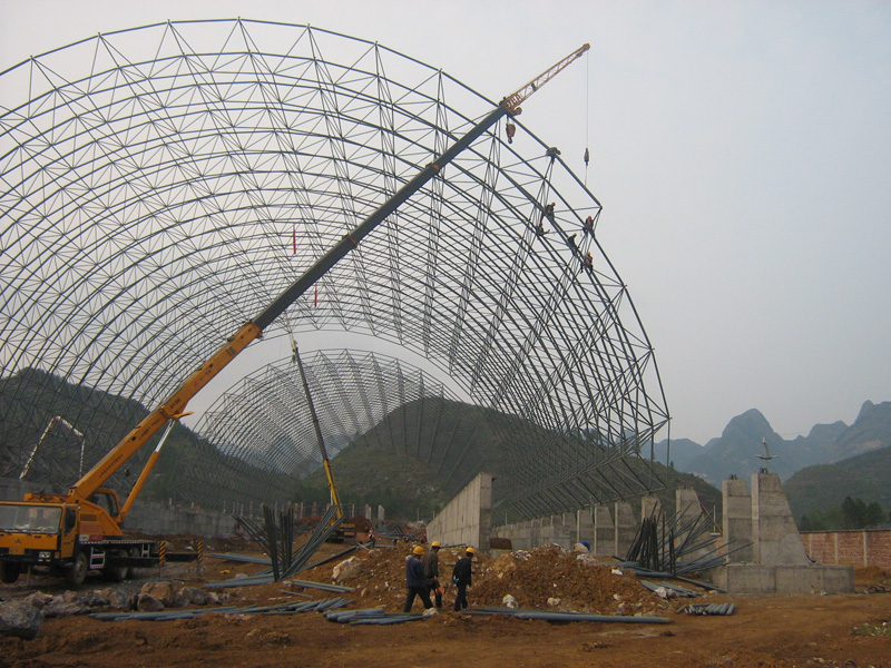 广元电厂网架煤棚